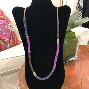 Boho chic necklace. Aprox. 22-24” long.